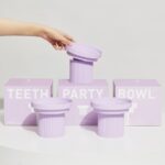 Teeth Party  Bowl-Ultra Violet