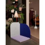 3-Dimensional Cat Scratcher -Velevt Blue