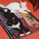 Floor Mat-Meow#48 L