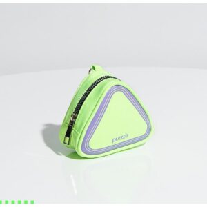 Unzip Triangle Poop Bag Dispenser-Neon