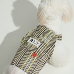 Plaid short sling -Yellow