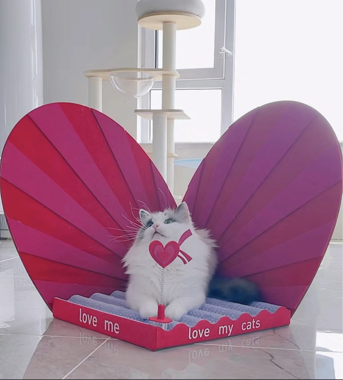 LOVE ME,LOVE MY CATS CAT SCRATCHER