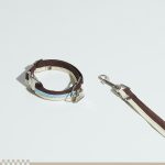 Unzip Color Matching Collar Suit-Sandy